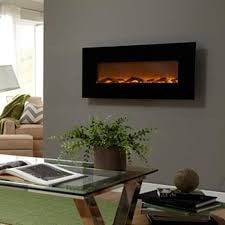Touchstone 80001 Onyx 50 Electric Wall Hanging Fireplace